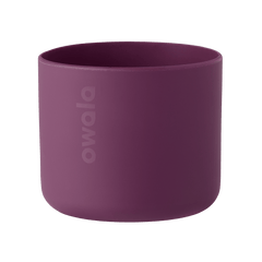 deep dusty purple silicone Bottle Boot