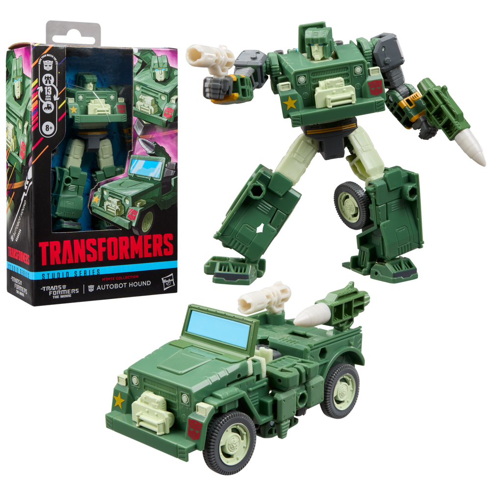 Transformers Studio Series MTMTE Collection The Transformers: The Movie Deluxe Class Autobot Hound