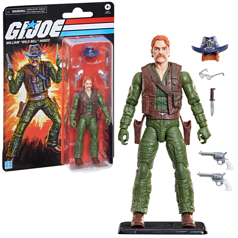 G.I. Joe Classified Series Retro Cardback William "Wild Bill" Hardy