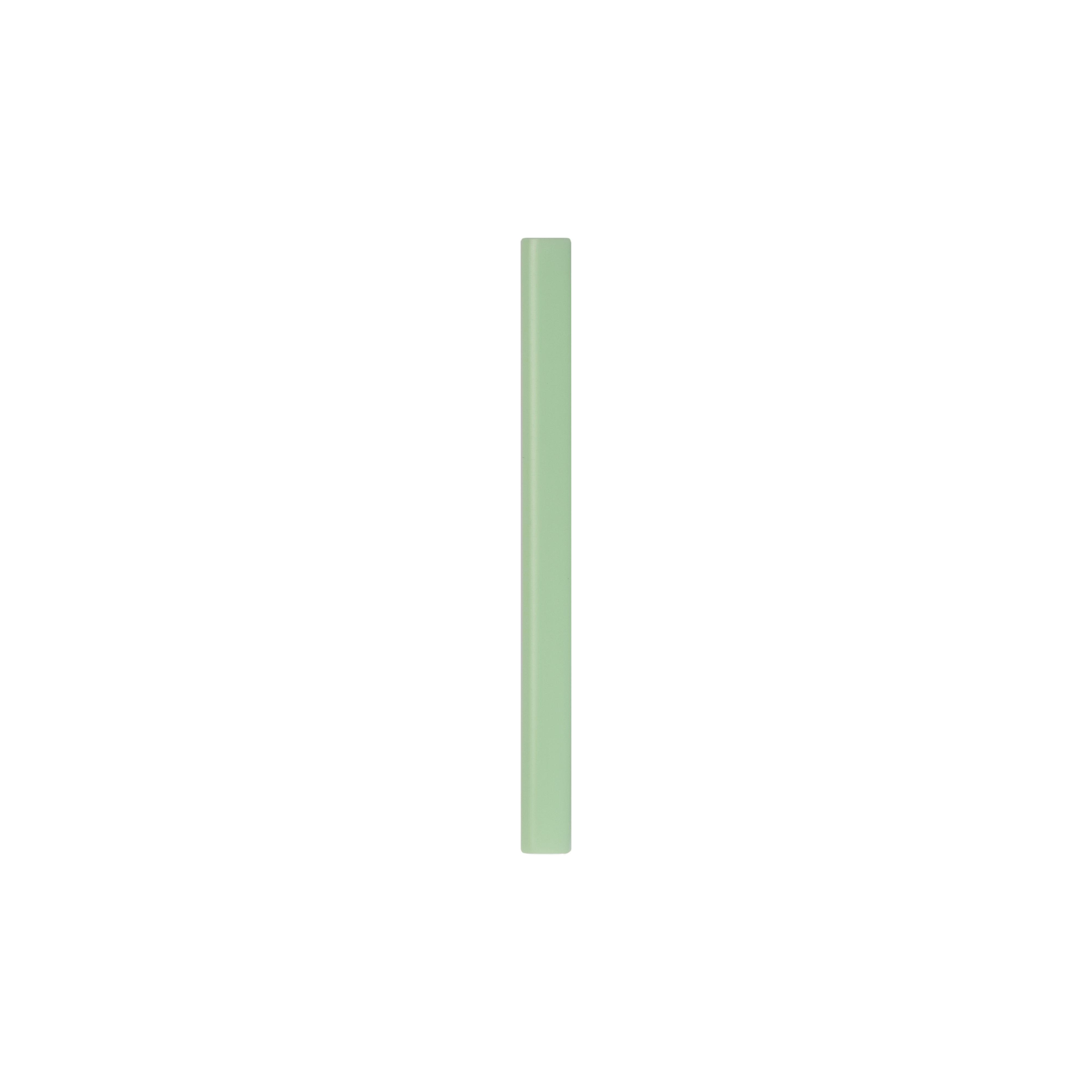 Owala Replacement Straw in Teal; single short solid pale mint green straw