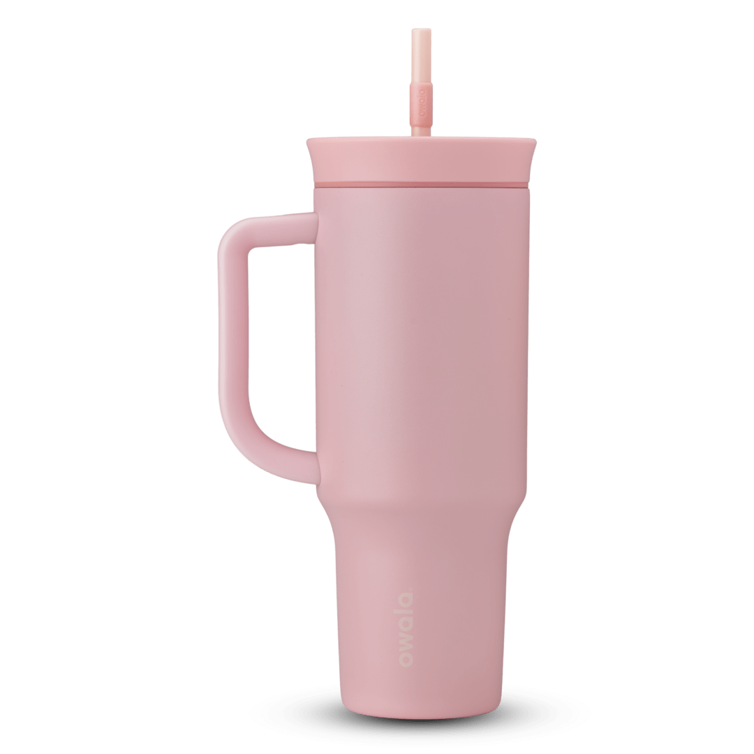 40oz Tumbler in light pink